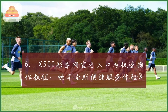 6. 《500彩票网官方入口与极速操作教程，畅享全新便捷服务体验》